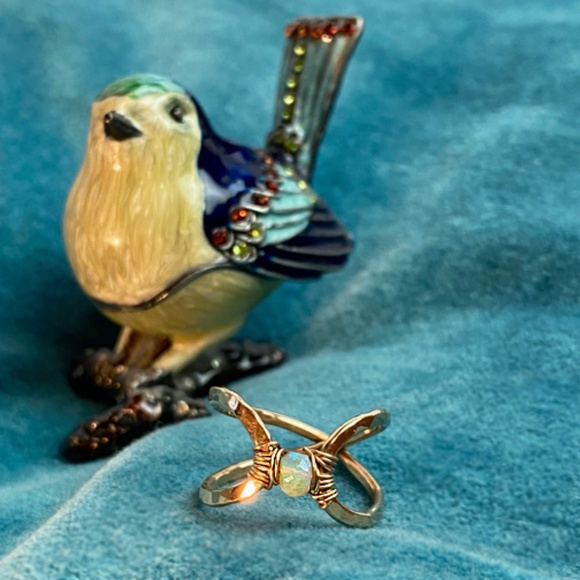 SUNDANCE 14k✨Gold & Opal Ring - Picture 3 of 7